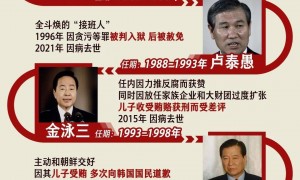 一图梳理：韩国历史上，总统下台后命运如何？